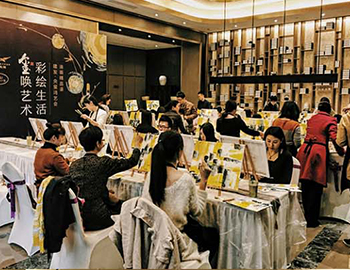 【央璽】“璽喚藝術(shù)，彩繪生活” 油畫體驗課圓滿落幕